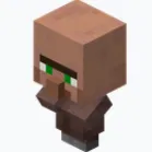 Mô Hình Baby Minecraft Villager Độc Đáo - In 3D
