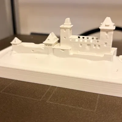 Mô hình Lâu đài Kašperk 3D - Kiệt tác kiến trúc thời trung cổ