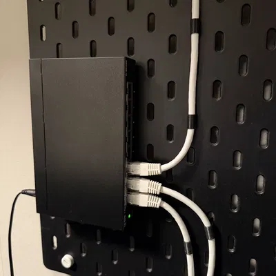 Đế Treo Switch TP-Link TL-SG108S Cho Bảng IKEA SKADIS