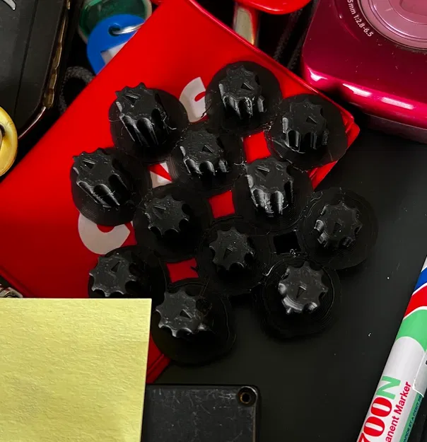 Núm vặn thay thế cho bộ đàm Motorola (Motorola Walkie Talkie knobs) - Image 2