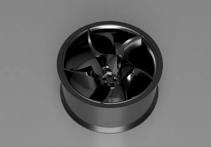 Mâm Xe 3D Xoắn Ốc JP Performance Titan - Image 1