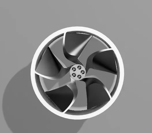 Mâm Xe 3D Xoắn Ốc JP Performance Titan - Image 3