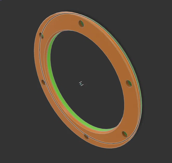 Bộ chuyển earpad Hifiman HE4xx sang earpad thường (model parametric) - Image 2