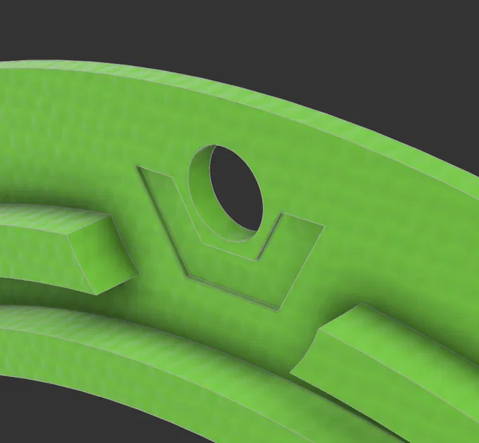 Bộ chuyển earpad Hifiman HE4xx sang earpad thường (model parametric) - Image 4