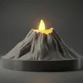 Volcanic Tealight Holder – Đế Tealight Núi Lửa - Thumbnail 3