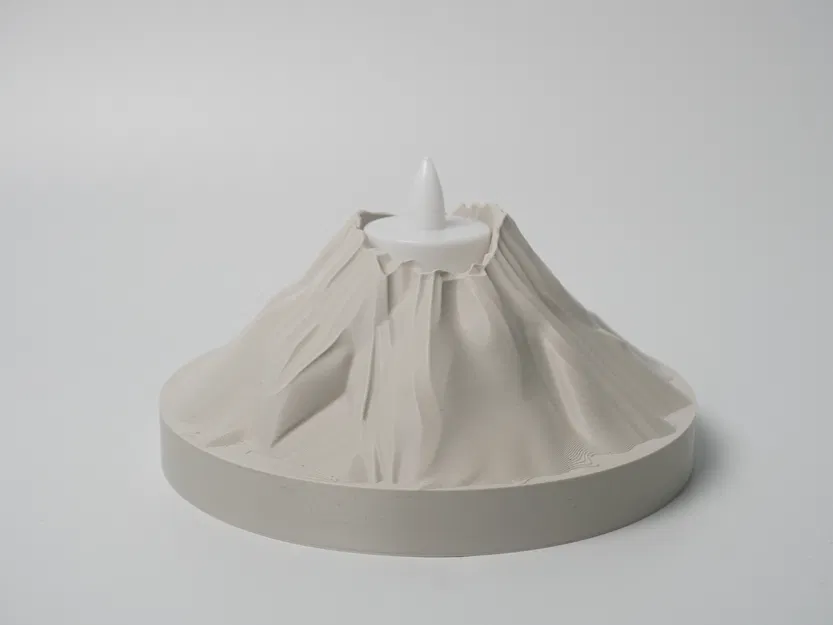 Volcanic Tealight Holder – Đế Tealight Núi Lửa - Image 5