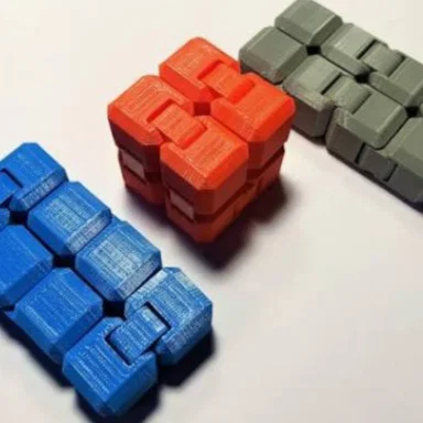 Khối Lập Phương Vô Tận Fidget - Đồ Chơi Giải Tỏa Căng Thẳng