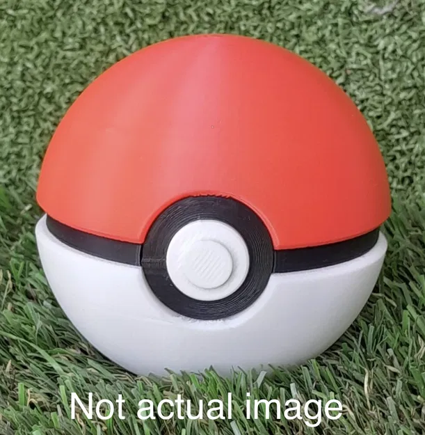 Pokéball (Mở & Đóng Được) – Có Bản Lề - Image 1