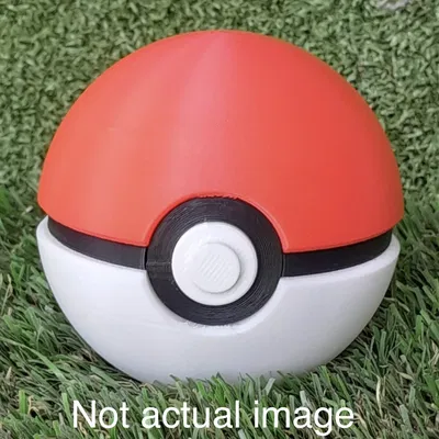 Pokéball (Mở & Đóng Được) – Có Bản Lề