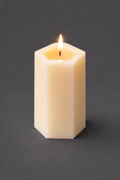 Khuôn Nến Lục Giác (Hexagon Candle Mold) - Image 1