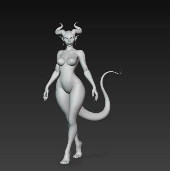 Mô Hình Nữ Quỷ Rắn 3D Độc Đáo Cho Bộ Sưu Tập - Image 4