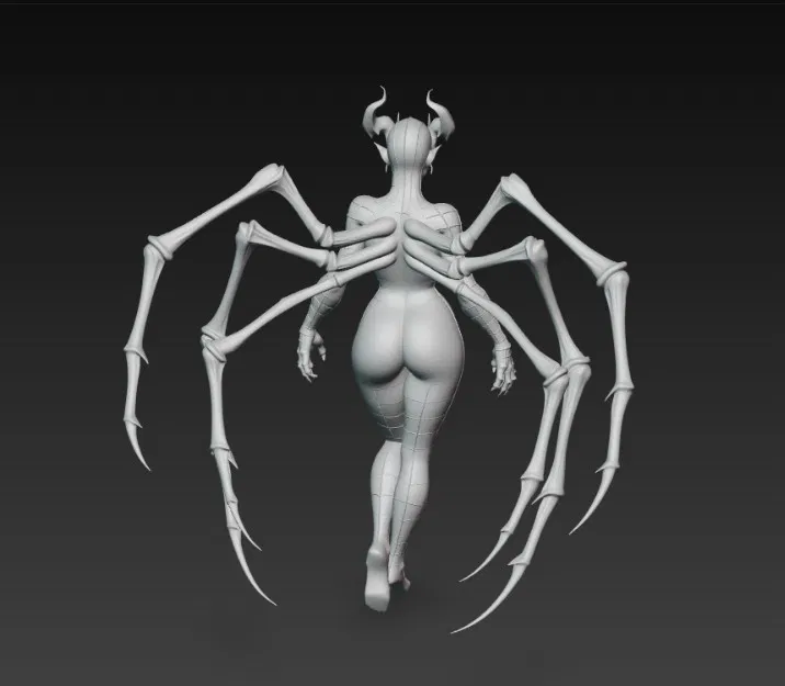 Mô Hình 3D Nữ Quỷ Nhện Độc Đáo Cho Bộ Sưu Tập - Image 3