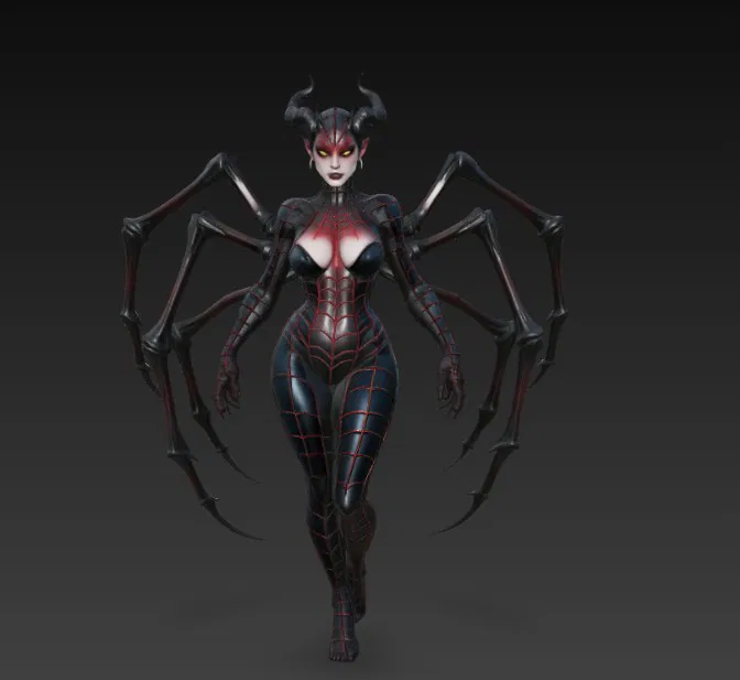 Mô Hình 3D Nữ Quỷ Nhện Độc Đáo Cho Bộ Sưu Tập - Image 5