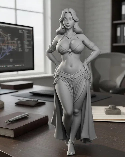 Mô Hình Vũ Nữ Phương Đông 3D Đẹp Mê Ly - Image 1