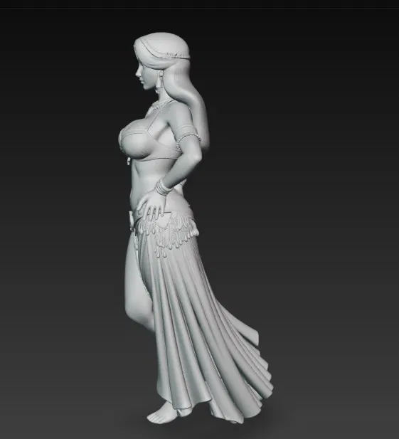 Mô Hình Vũ Nữ Phương Đông 3D Đẹp Mê Ly - Image 2