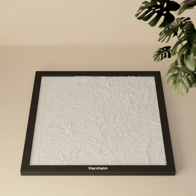 Viernheim, Đức - Mô hình 3D thu nhỏ