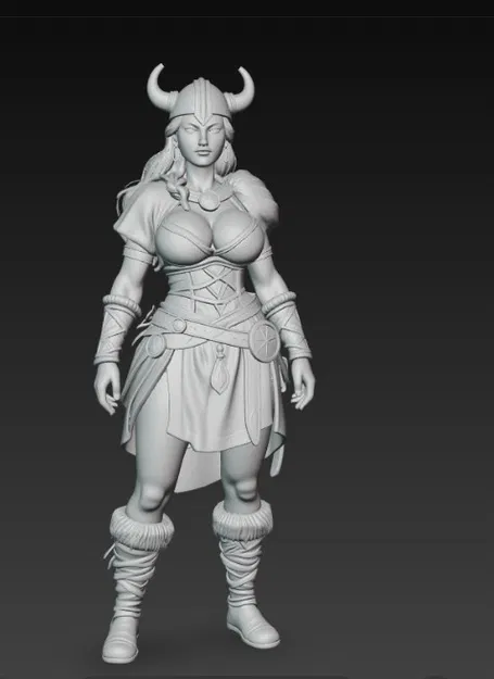 Mô Hình Nữ Chiến Binh Viking Dũng Mãnh & Gợi Cảm - Image 3