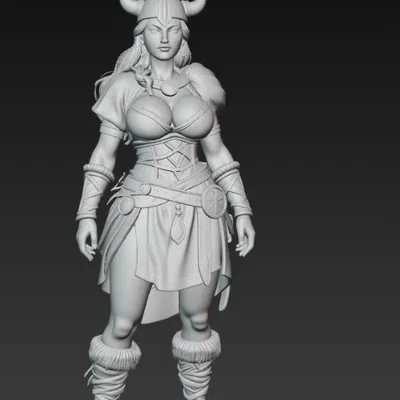 Mô Hình Nữ Chiến Binh Viking Dũng Mãnh & Gợi Cảm