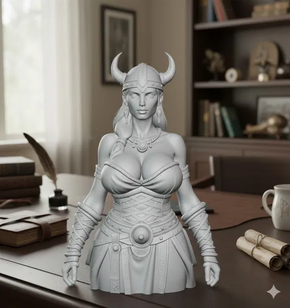 Tượng Valkyrie - Nữ Chiến Binh Viking Đẹp Mắt - Image 1