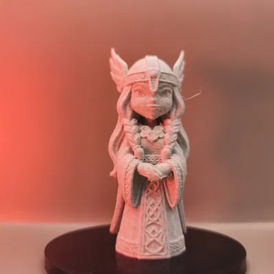 Freya - Tượng nhân vật thần thoại Bắc Âu