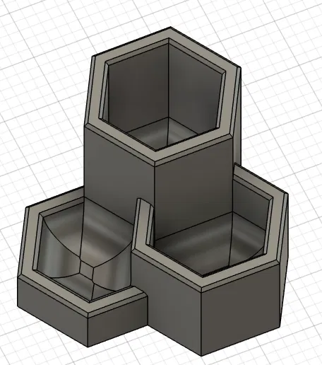Khuôn đúc chậu cây lục giác (Hexagon Planter Mold) - Image 1