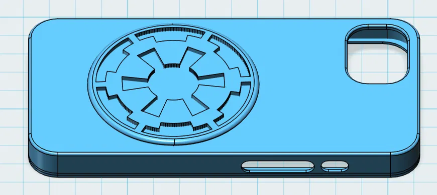 Ốp lưng iPhone 16e Imperial Cog Star Wars - Image 1