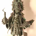 Tượng Nhà Giả Kim Steampunk (Steampunk Alchemist Figure) - Thumbnail 2