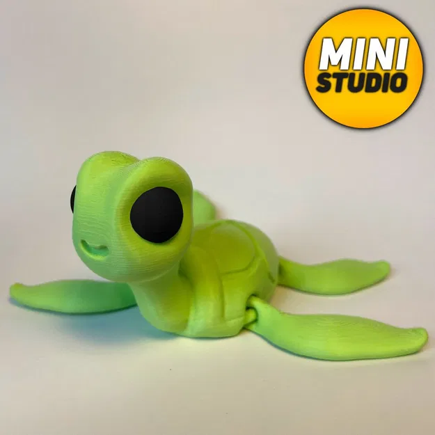 Rùa Cute Flexi Khớp Nối (Articulated Flexi Cute Turtle) - Image 1