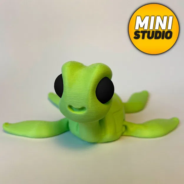 Rùa Cute Flexi Khớp Nối (Articulated Flexi Cute Turtle) - Image 2