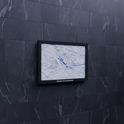 Valencia, Arts and Sciences (Tây Ban Nha) - Mô hình thu nhỏ 3D