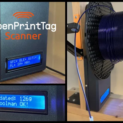 OpenPrintTag Scanner – Máy quét spool NFC tương thích OpenPrintTag