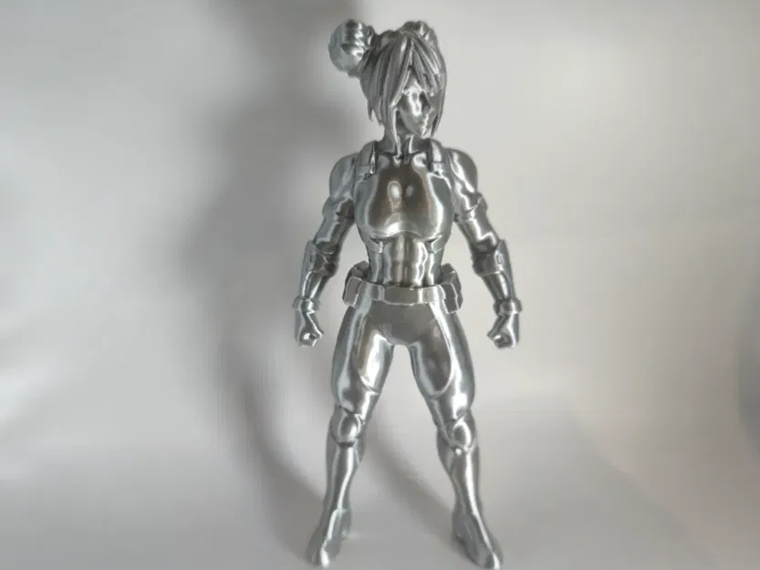 Mô hình Sci‑Fi Anime Girl Fighter figure - Image 1