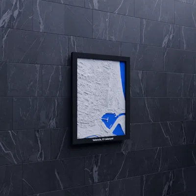 Valencia, El Cabanyal, Tây Ban Nha - Mô hình 3D thu nhỏ