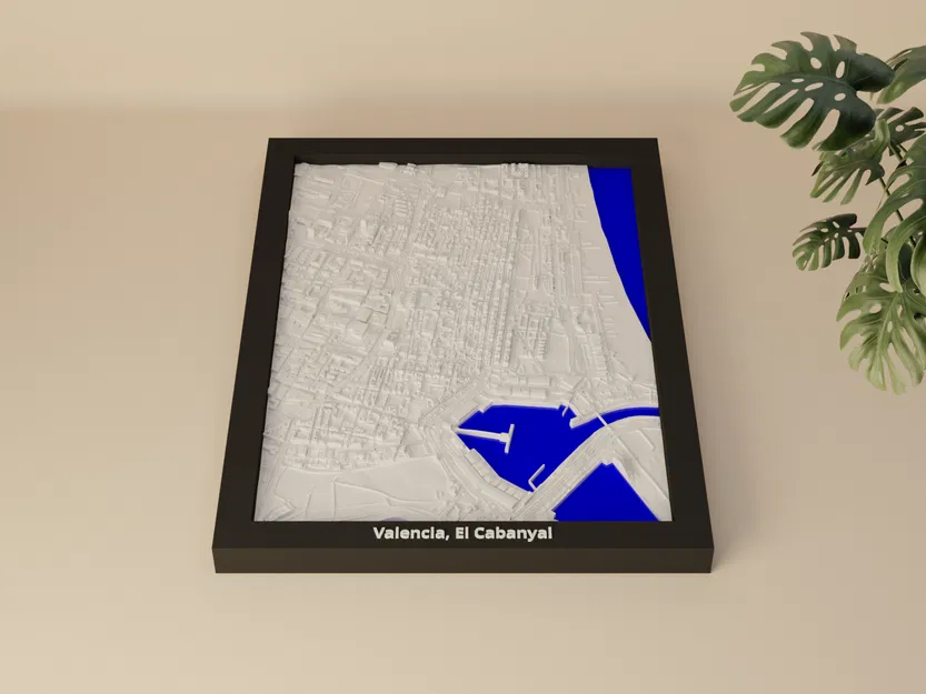 Valencia, El Cabanyal, Tây Ban Nha - Mô hình 3D thu nhỏ - Image 4