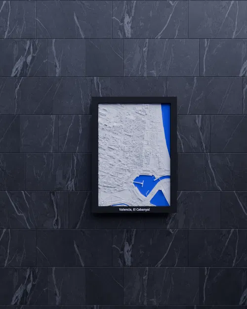 Valencia, El Cabanyal, Tây Ban Nha - Mô hình 3D thu nhỏ - Image 5