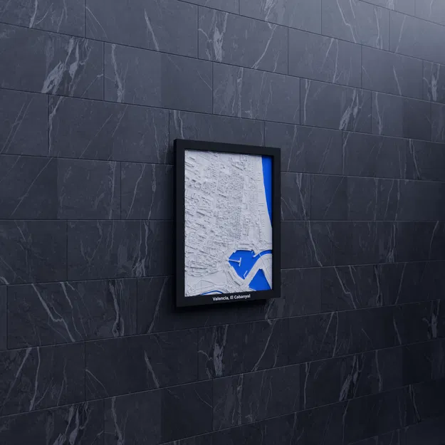 Valencia, El Cabanyal, Tây Ban Nha - Mô hình 3D thu nhỏ - Image 6