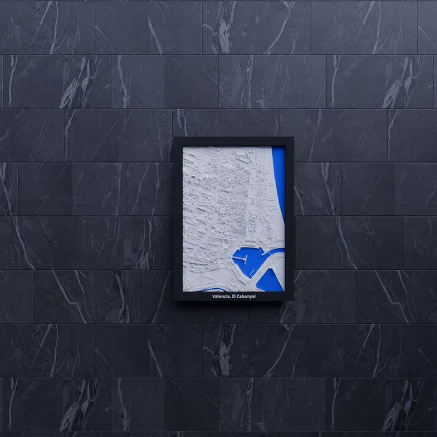 Valencia, El Cabanyal, Tây Ban Nha - Mô hình 3D thu nhỏ - Image 7