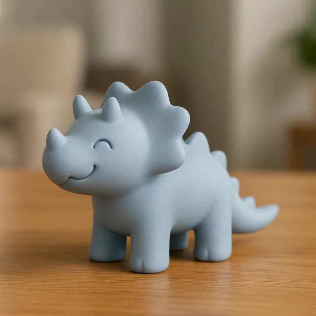 Dino Desk Toy – Khủng long mini để bàn dễ in - Image 1