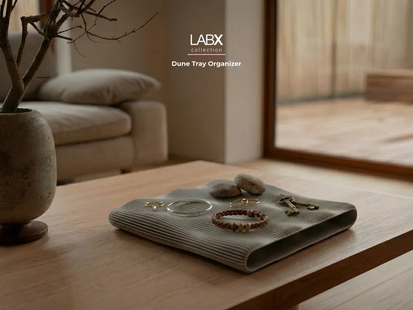 Dune Tray Organizer – Khay sắp xếp tối giản vân cồn cát - Image 1