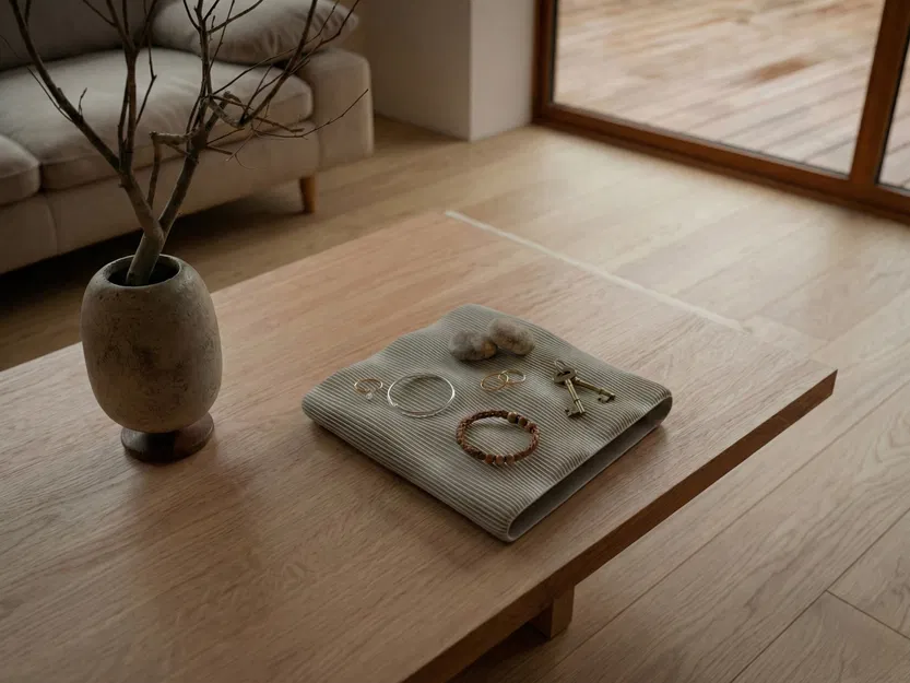 Dune Tray Organizer – Khay sắp xếp tối giản vân cồn cát - Image 2