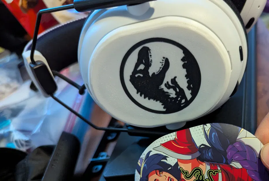 Ốp Tai Nghe Razer Blackshark V2/V3 Pro Tùy Chỉnh In 3D - Image 2