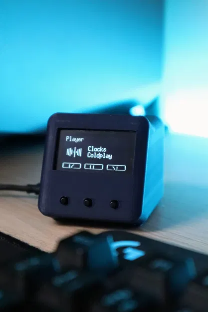 DeskMate Mini Smart Display – Màn hình bàn làm việc thông minh ESP32 - Image 1