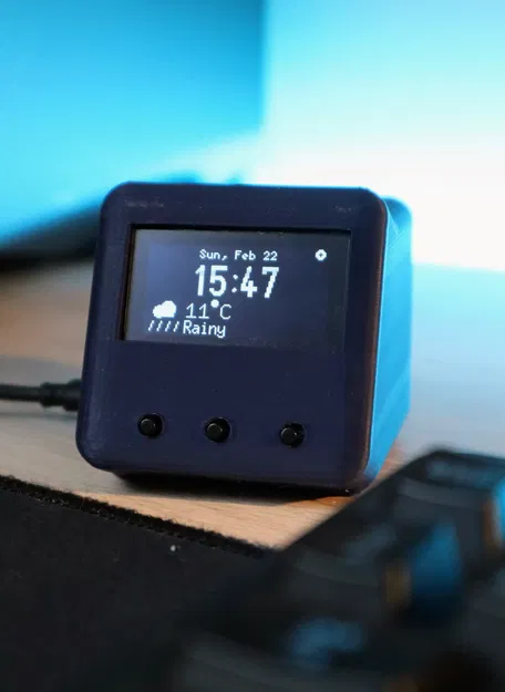 DeskMate Mini Smart Display – Màn hình bàn làm việc thông minh ESP32 - Image 2