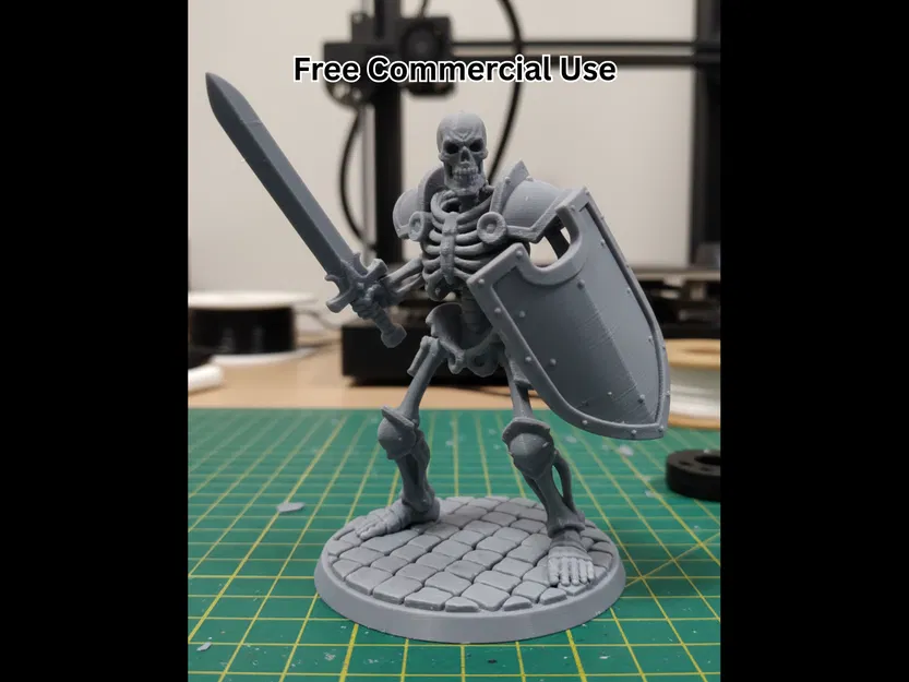 Mô hình Undead Skeleton Champion (Tượng Chiến Binh Bộ Xương) - Image 1