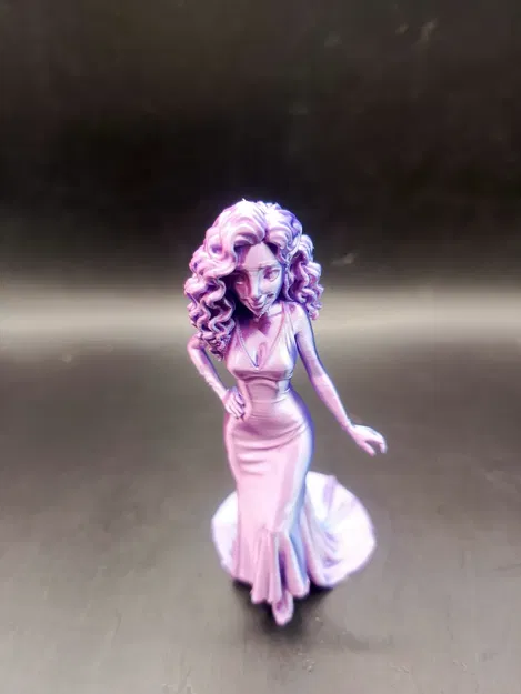 Tượng quý cô thanh lịch (Elegant lady figure) - Image 3