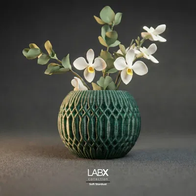 Soft Stardust – Chậu trang trí vân hình học