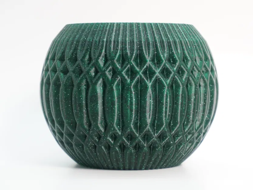 Soft Stardust – Chậu trang trí vân hình học - Image 4