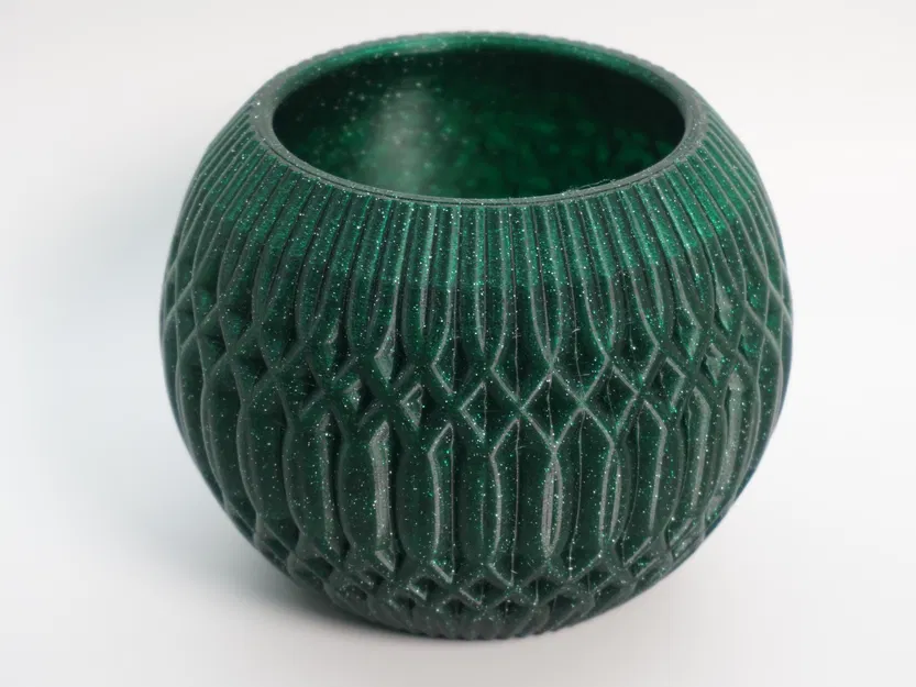 Soft Stardust – Chậu trang trí vân hình học - Image 5