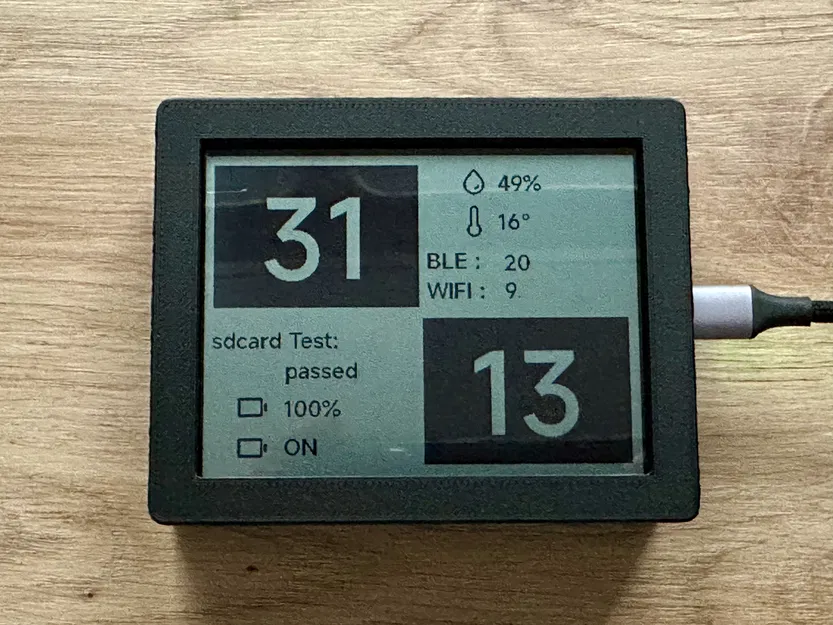 Vỏ đối xứng cho WaveShare ESP32-S3 4.2inch RLCD - Image 1