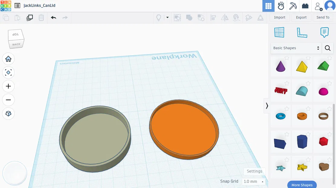 Nắp Hộp Đựng Hạt Jack Links In 3D - Image 1